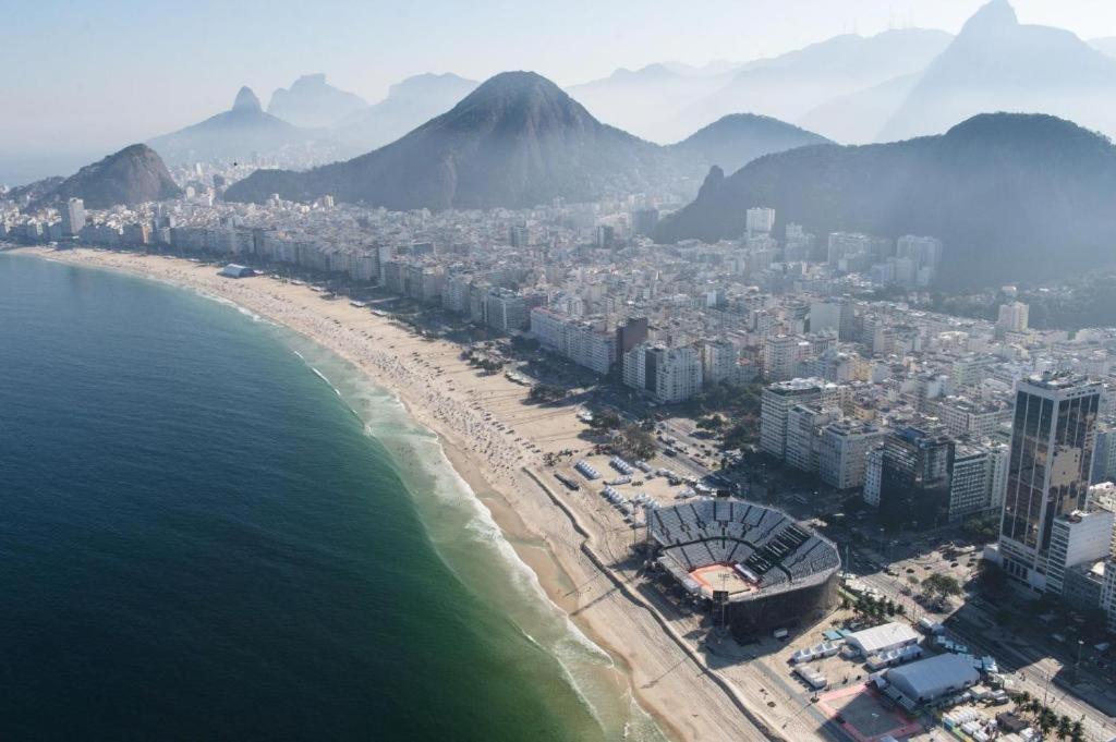 Copacabana 3 Suites, Andar Alto Com Vista Mar, 9 Camas, Enorme, Wifi 300Mb, Ar Condicionado Em Todas Suites, Pauloangerami Mvc1812 Рио-де-Жанейро Экстерьер фото