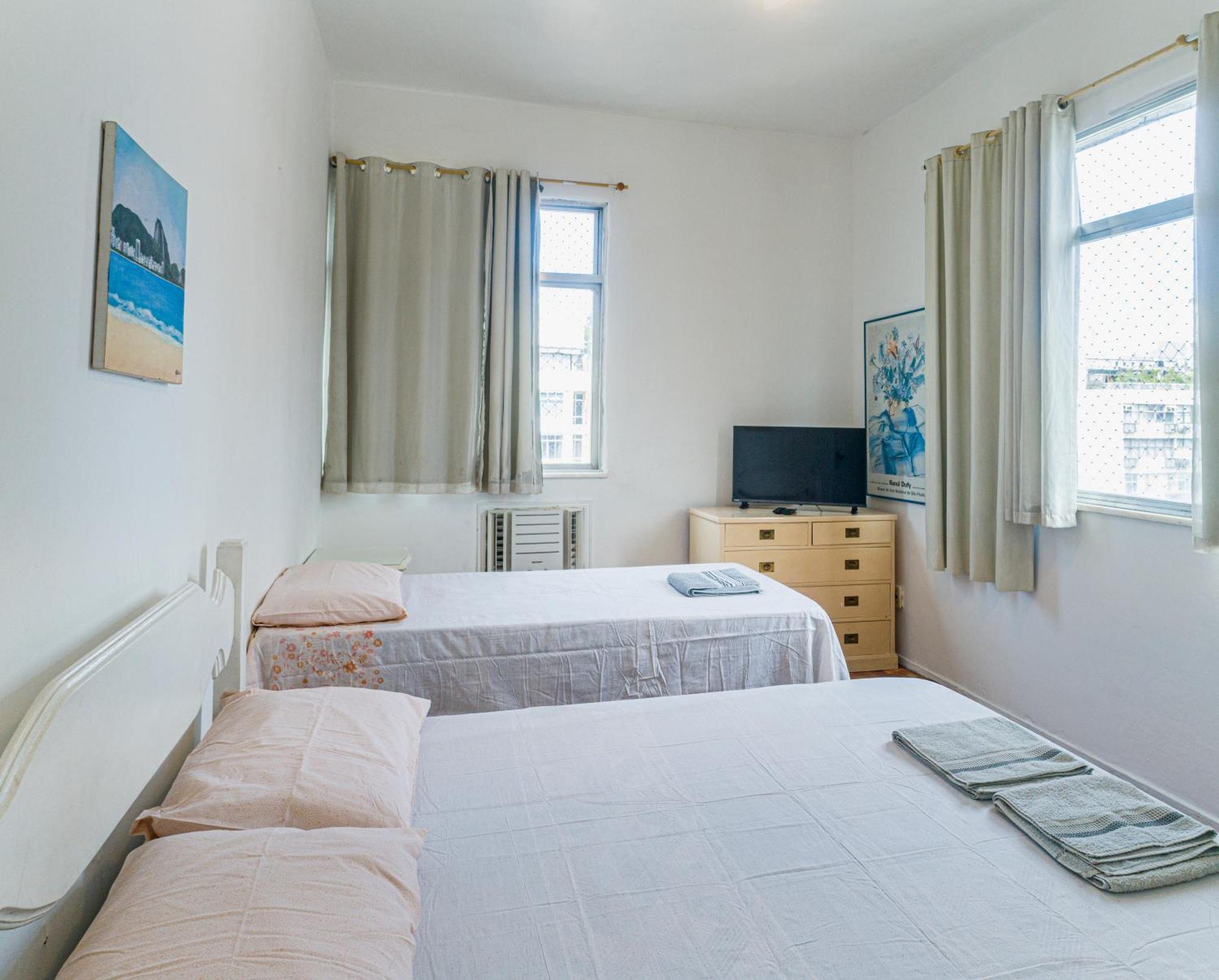 Copacabana 3 Suites, Andar Alto Com Vista Mar, 9 Camas, Enorme, Wifi 300Mb, Ar Condicionado Em Todas Suites, Pauloangerami Mvc1812 Рио-де-Жанейро Экстерьер фото